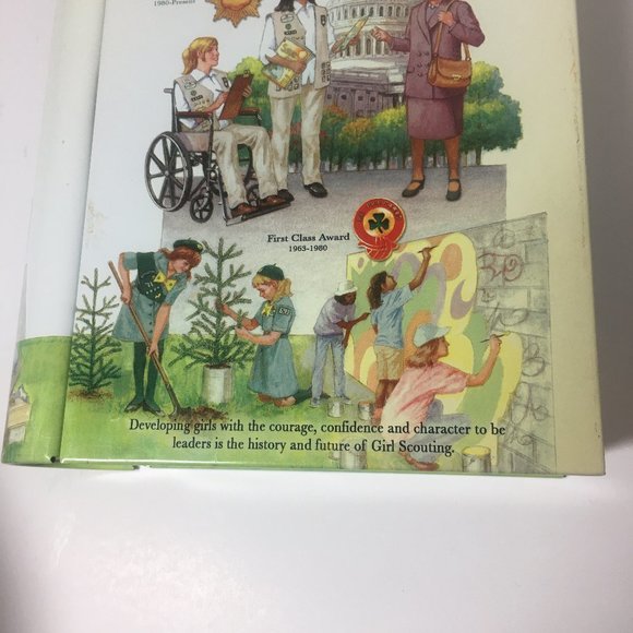 Vint Girl Scouts Take The Lead Metal Faux BookTin - Picture 10 of 11